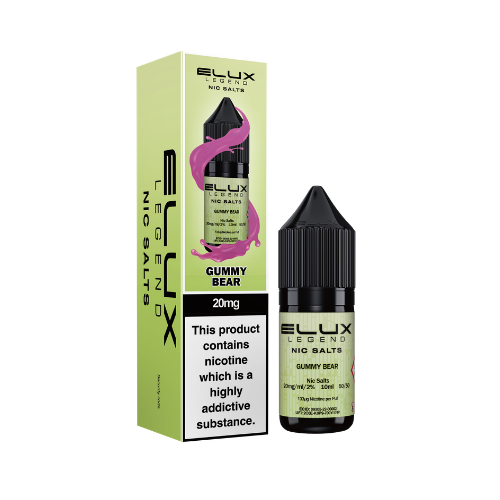 ELUX | Legend | Nic Salts | Gummy Bear | 10ml x 10