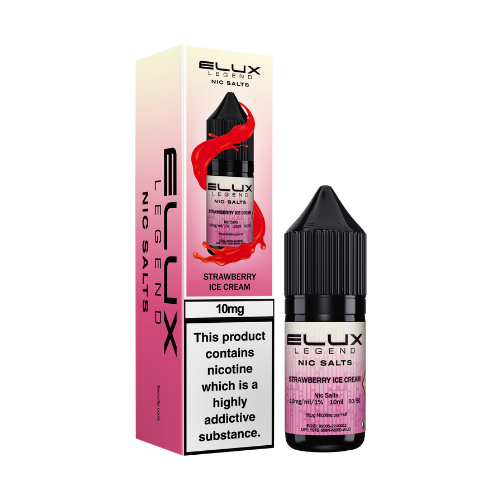 ELUX | Legend | Nic Salts | Strawberry Ice Cream | 10ml x 10