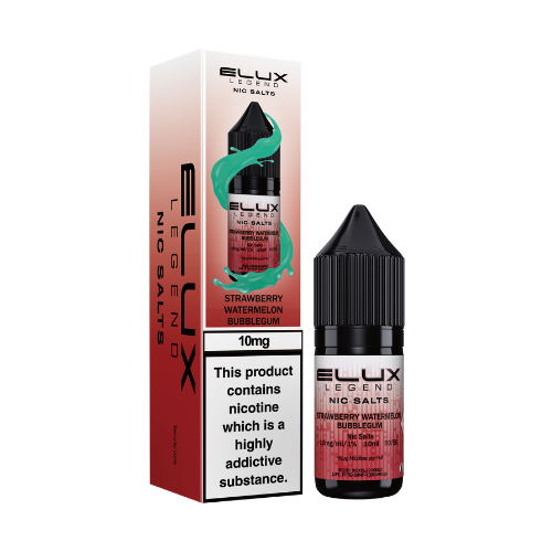 ELUX | Legend | Nic Salts | Strawberry Watermelon Bubblegum | 10ml x 10