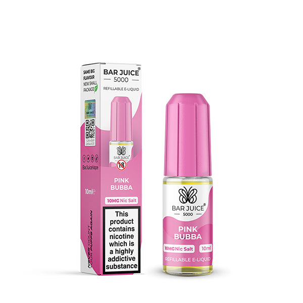 Bar Juice 5000 Pink Bubba 10ml Nic Salt