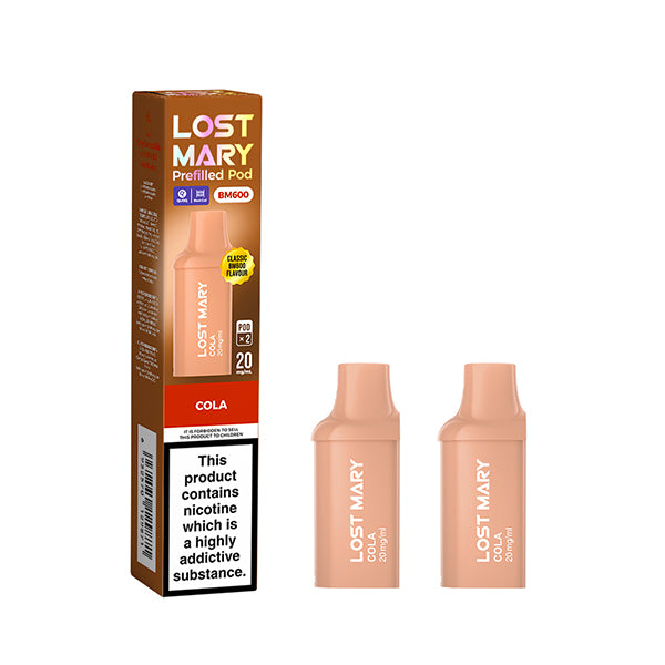 Lost Mary Cola vape pod Nicotine Pouch in UK