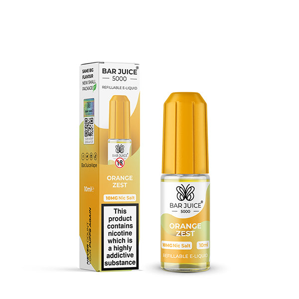 Bar Juice 5000 Orange Zest 10ml Nic Salt