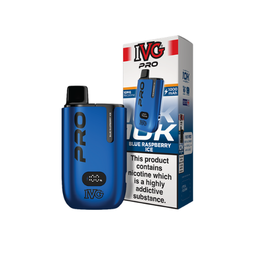 IVG | PRO 12 | Prefilled Pod Kit | Blue Raspberry Ice | 10mg