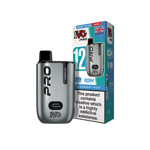 IVG | PRO 12 | Prefilled Pod Kit | Blueberry Mint | 20mg