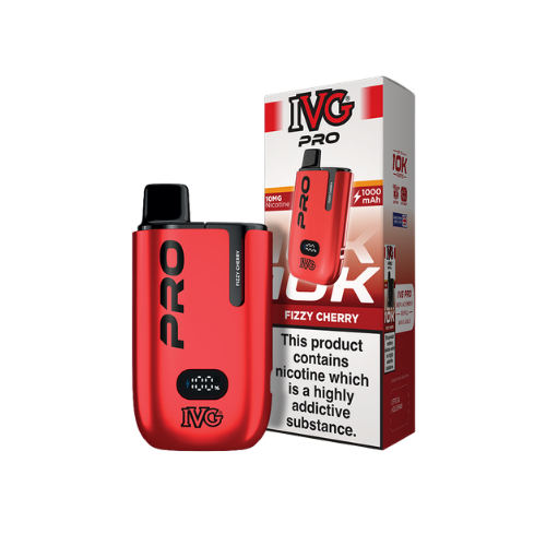 IVG | PRO 12 | Prefilled Pod Kit | Fizzy Cherry | 10mg