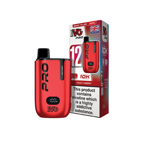 IVG | PRO 12 | Prefilled Pod Kit | Fizzy Cherry | 20mg