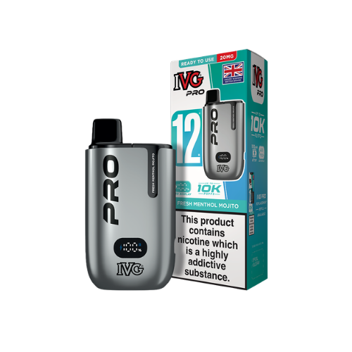 IVG | PRO 12 | Prefilled Pod Kit | Fresh Menthol Mojito | 20mg