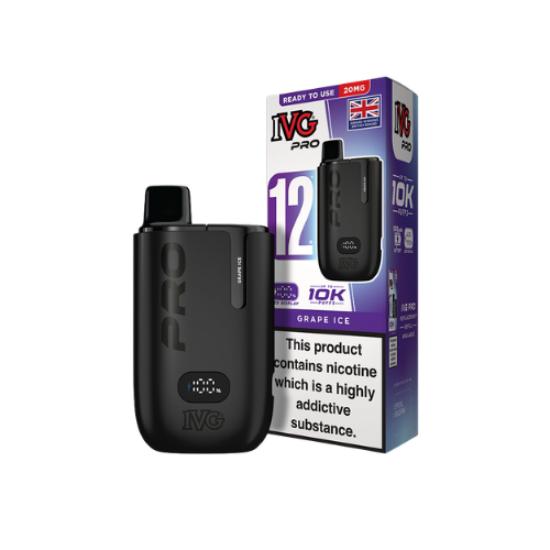 IVG | PRO 12 | Prefilled Pod Kit | Grape Ice | 20mg