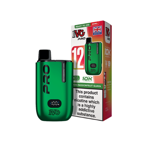 IVG | PRO 12 | Prefilled Pod Kit | Kiwi Passionfruit Guava | 20mg