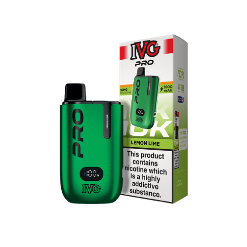 IVG | PRO 12 | Prefilled Pod Kit | Lemon Lime | 10mg