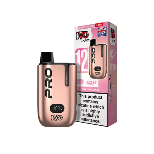 IVG | PRO 12 | Prefilled Pod Kit | Pink Lemonade | 20mg