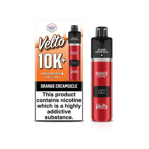 Dinner Lady Velto 10K Orange Creamsicle Prefilled Pod 20mg