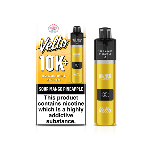 Dinner Lady Velto 10K Sour Mango Pineapple Prefilled Pod 20mg