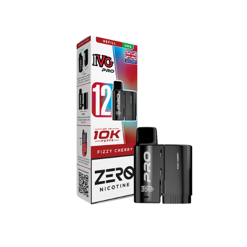 IVG | PRO 12 | Replacement Pods | Fizzy Cherry | 0mg