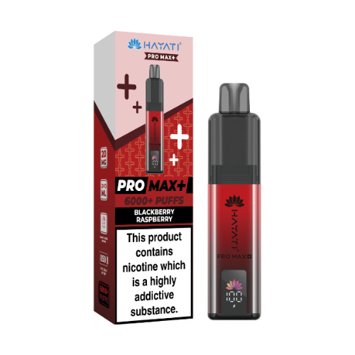 Hayati Pro Max 6K | Prefilled Pod Kit | Blackberry Raspberry