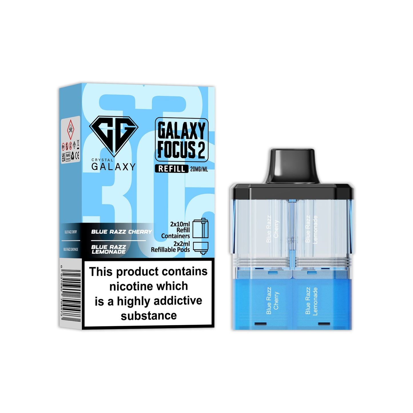 Crystal Galaxy Focus 2 30K Prefilled Pods