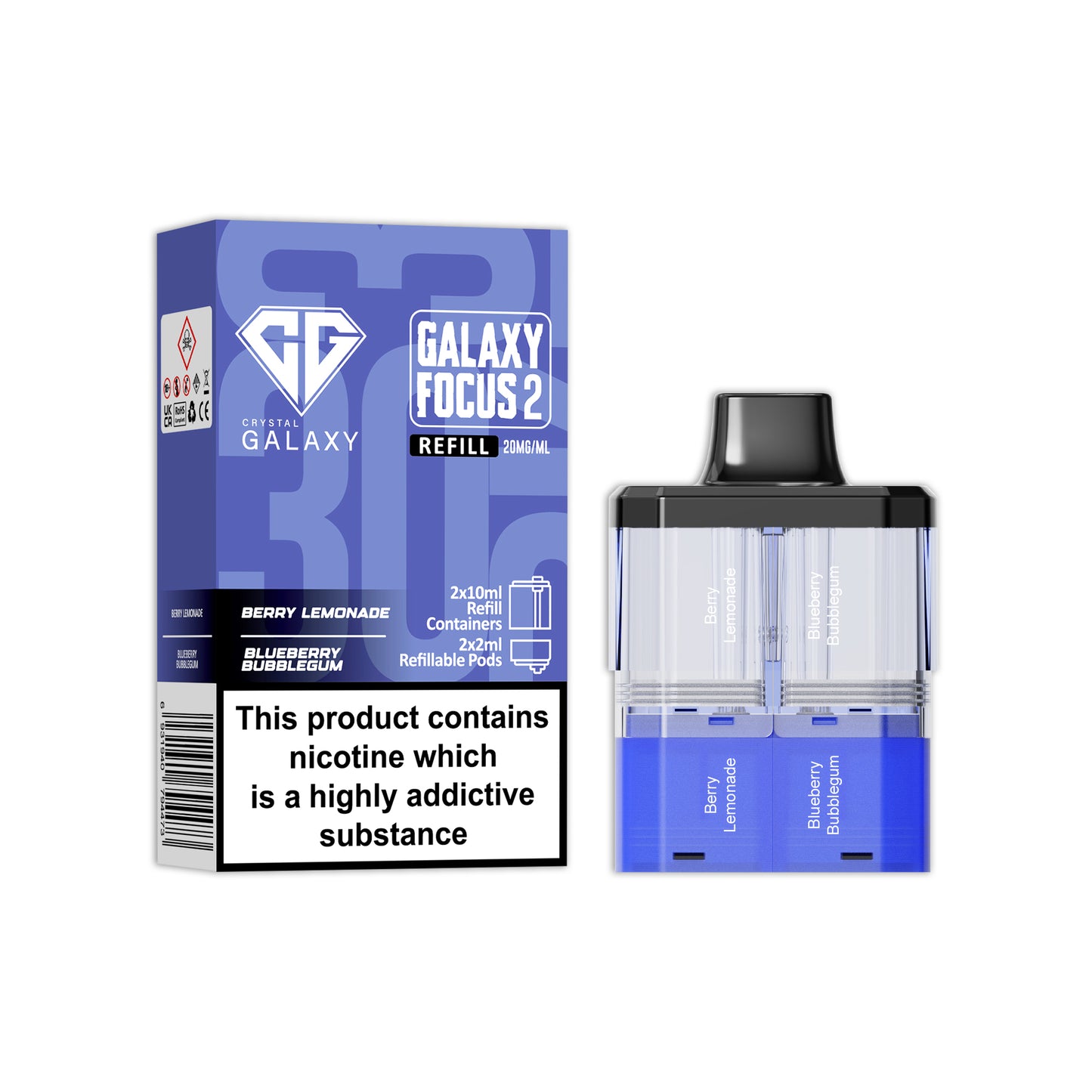 Crystal Galaxy Focus 2 30K Prefilled Pods