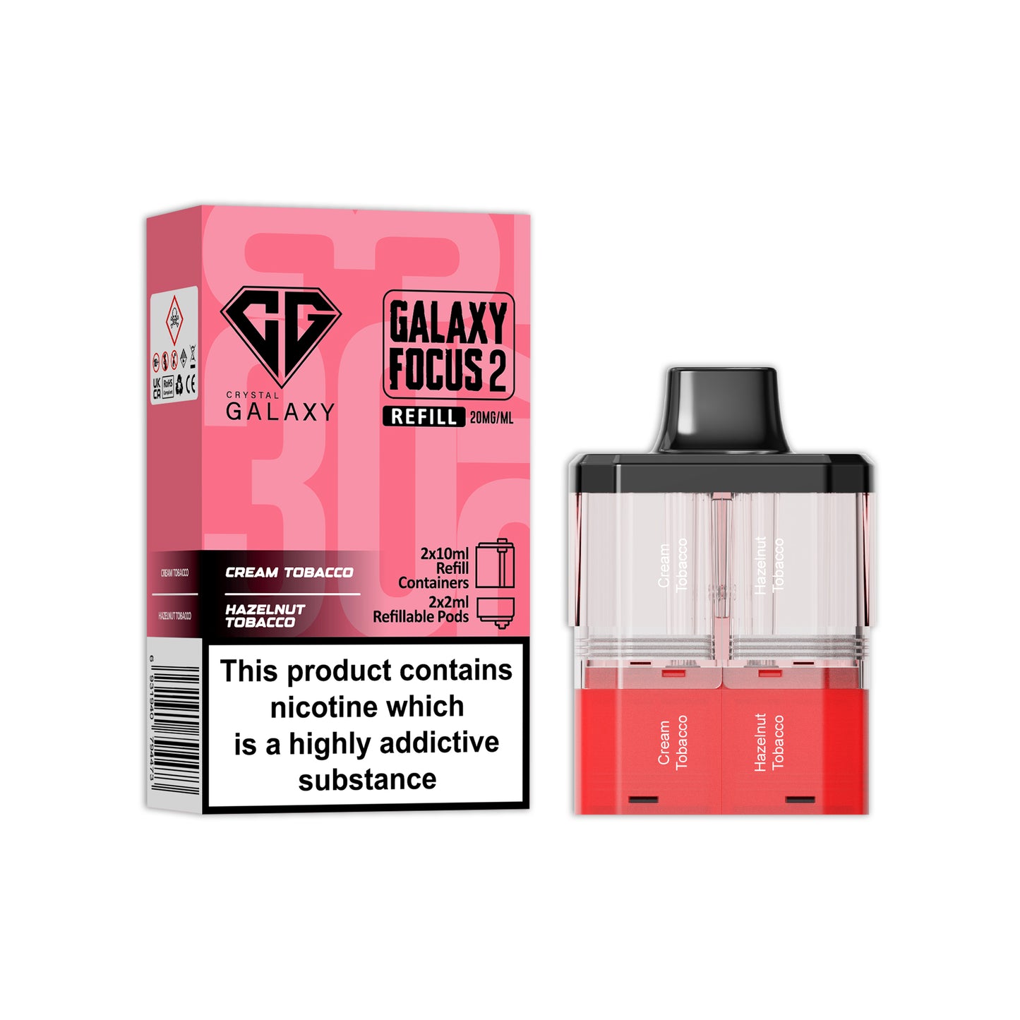 Crystal Galaxy Focus 2 30K Prefilled Pods