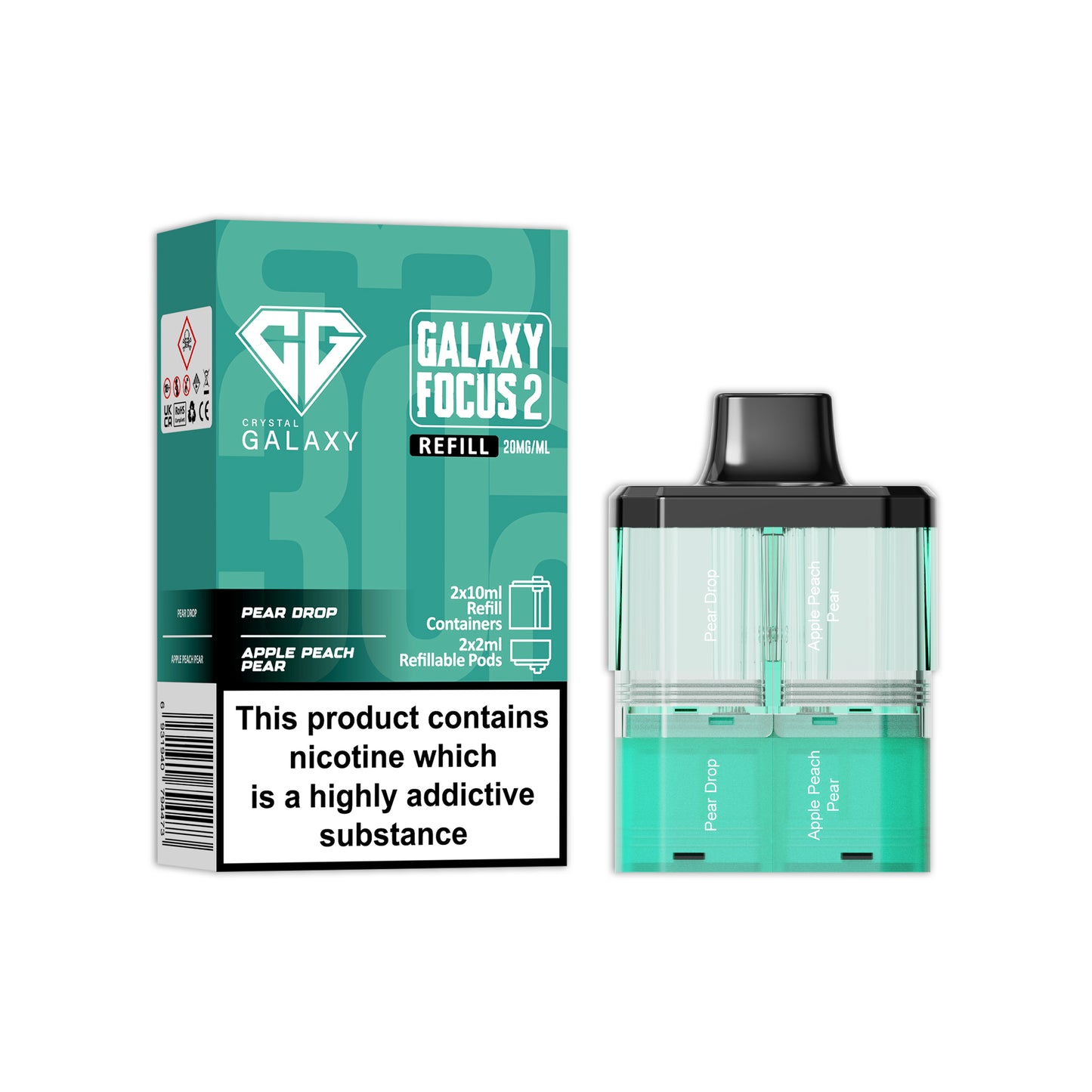 Crystal Galaxy Focus 2 30K Prefilled Pods