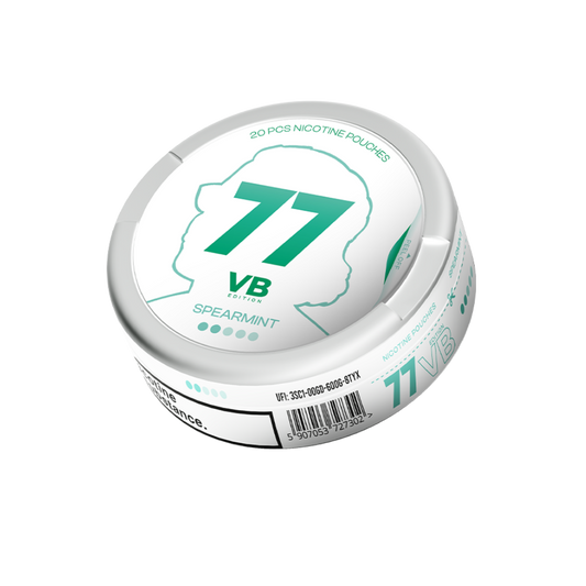 77 | VB Edition | Spearmint | Nic Pouches | 5.2mg
