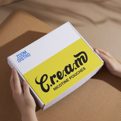 C.R.E.A.M | Trade Sample Kit | Nic & Energy Pouches | 4 Cans