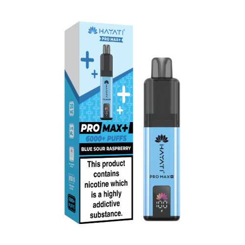 Hayati Pro Max 6K | Prefilled Pod Kit | Blue Sour Raspberry