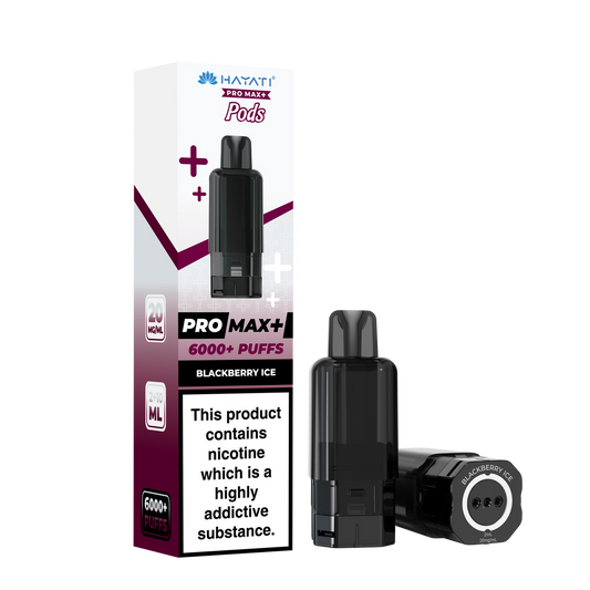Hayati Pro Max 6K | Replacement Pods | Blackberry Ice