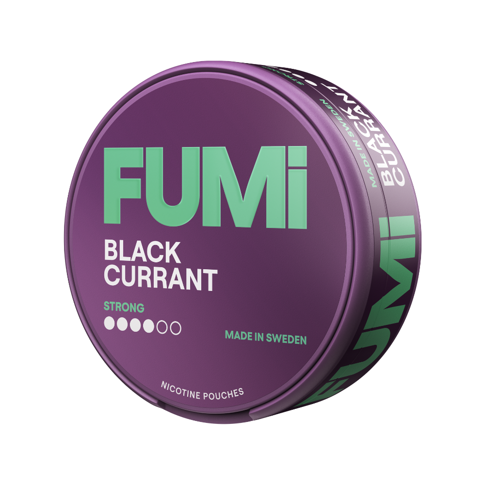 FUMi | Blackcurrant | Nic Pouches | Strong 8mg