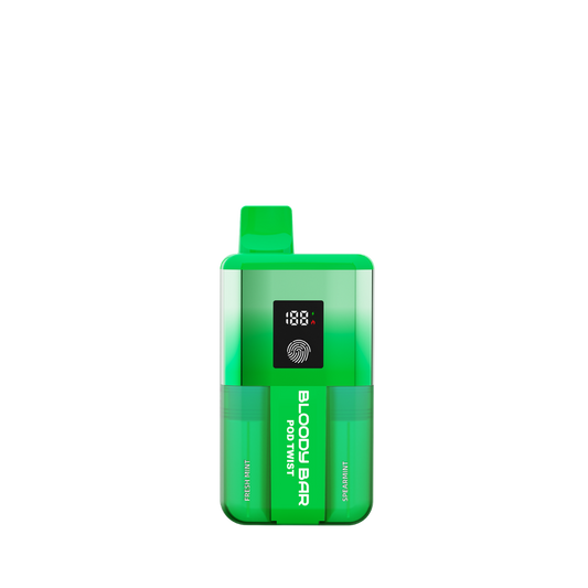 Bloody Bar | Pod Twist | Prefilled Pod Kit | Fresh Mint / Spearmint | 20K | Pack of 5