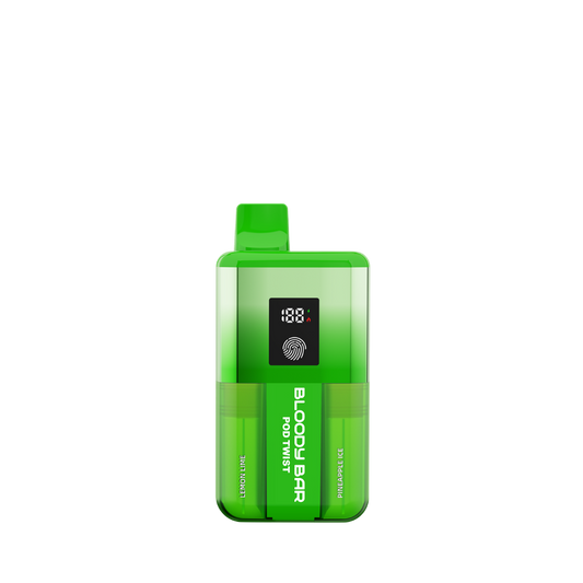 Bloody Bar | Pod Twist | Prefilled Pod Kit | Lemon Lime / Pineapple Ice | 20K | Pack of 5