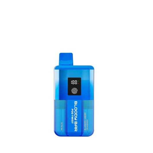 Bloody Bar | Pod Twist | Prefilled Pod Kit | Mr Blue / Blueberry Cherry Cranberry | 20K | Pack of 5