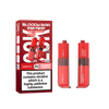 Bloody Bar | Replacement Pods | Cherry Ice/Strawberry Raspberry Cherry Ice | Pod Twist 20K | Pack of 5