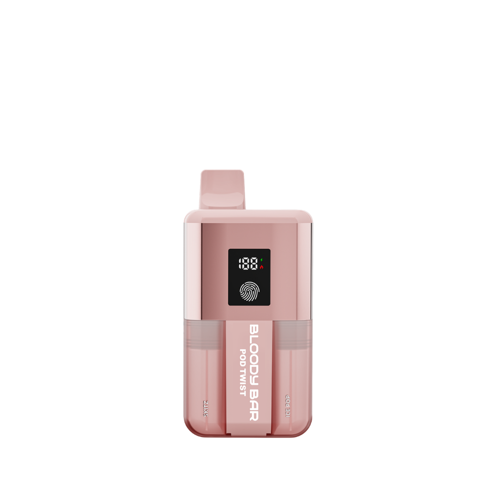 Bloody Bar | Pod Twist | Prefilled Pod Kit | Skitz / Ice Pop | 20K|  Pack of 5