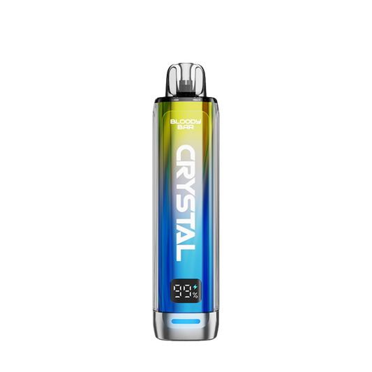 Bloody Bar | Crystal | Prefilled Pod Kit | Blue Razz Bear | 10K| Pack Of 5