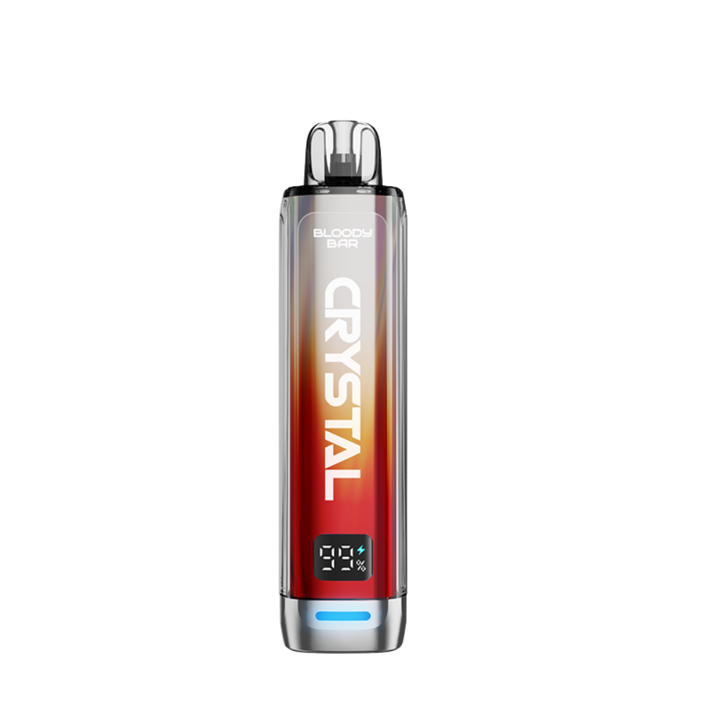 Crystal 10K | Bloody Bar | Prefilled Pod Kit | Cherry Ice | 10K | Pack Of 5