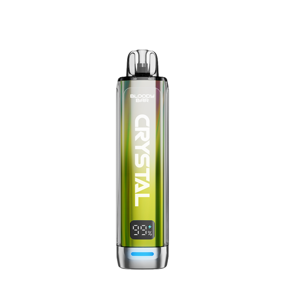 Crystal 10K | Bloody Bar | Prefilled Pod Kit | Strawberry Watermelon Bubblegum | 10K | Pack Of 5