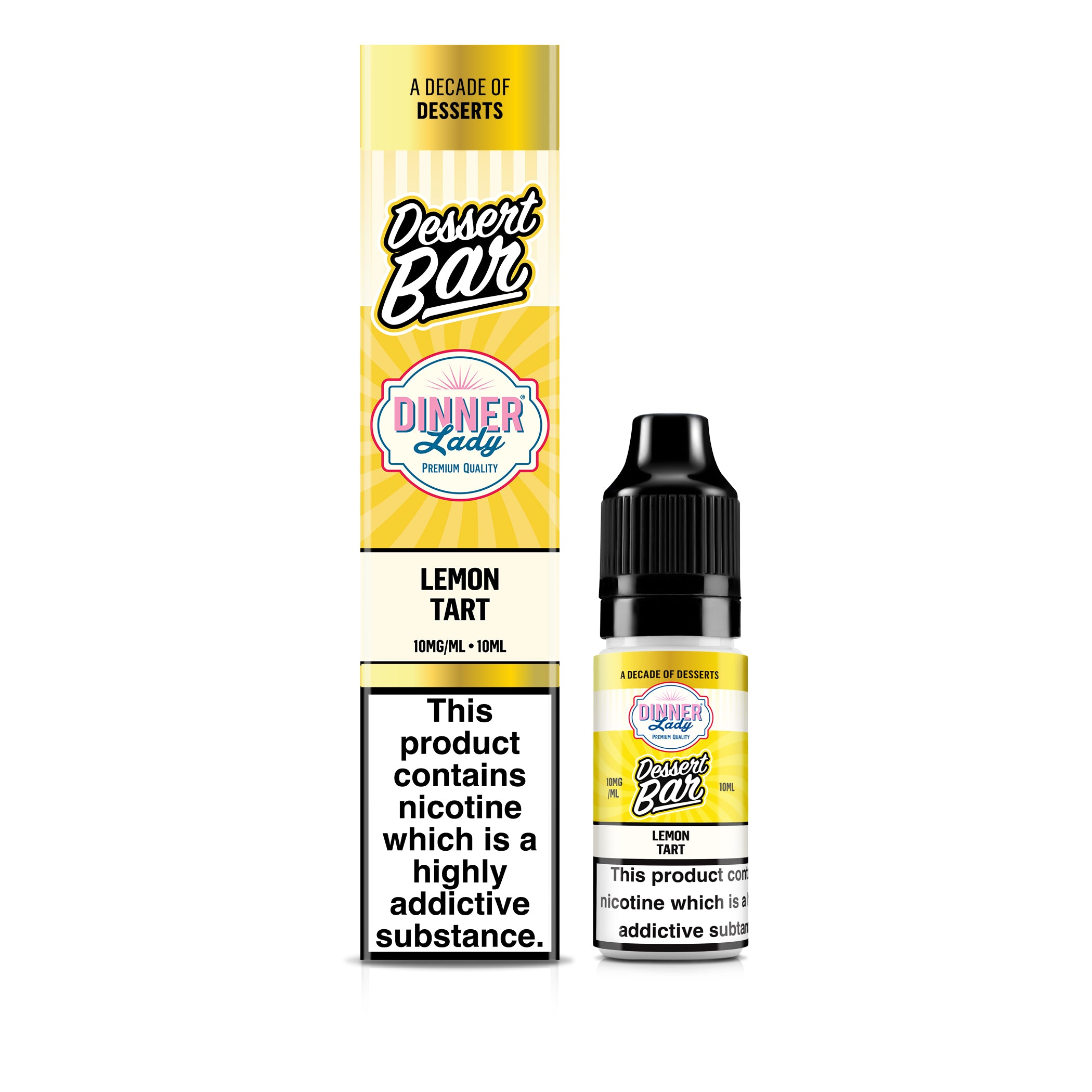 Dinner Lady | Lemon Tart | Dessert Bar Salts | 10ml x 10