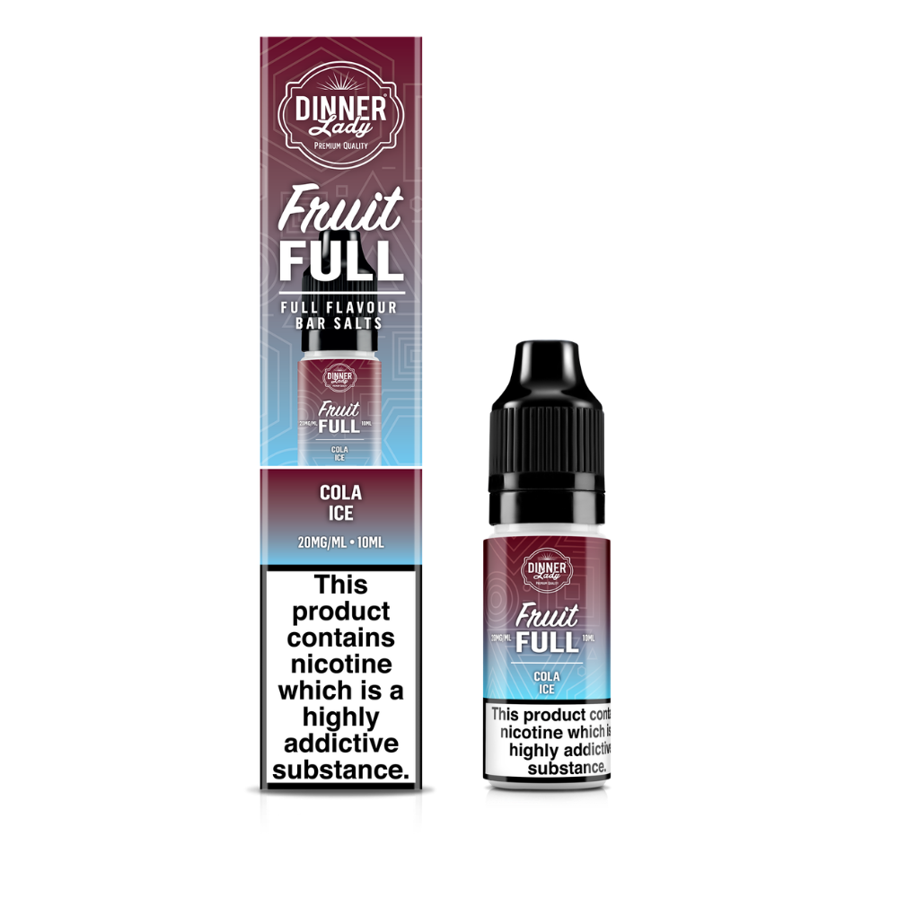 Dinner Lady | Fruit Full | Cola Ice | Nic Salts | 10ml x 10