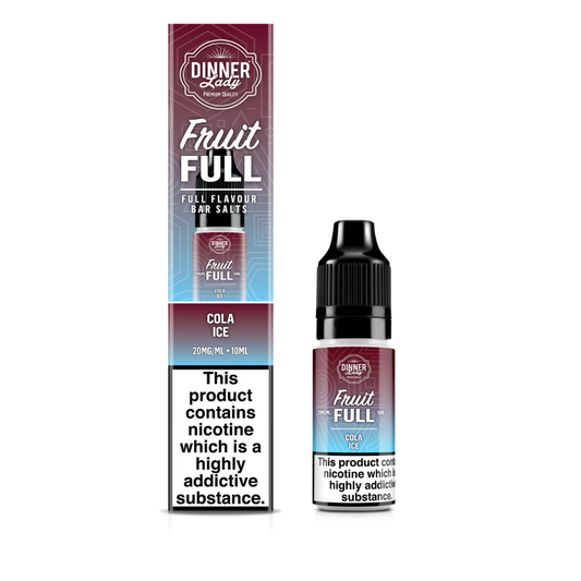 Dinner Lady | Fruit Full | Cola Ice | Nic Salts | 10ml x 10