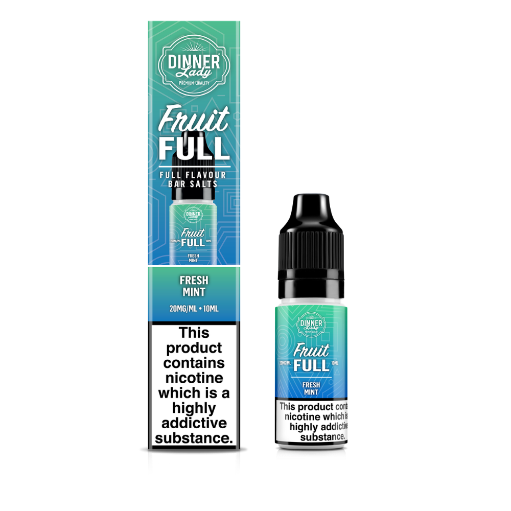 Dinner Lady | Fruit Full | Fresh Mint | Nic Salts | 10ml x 10