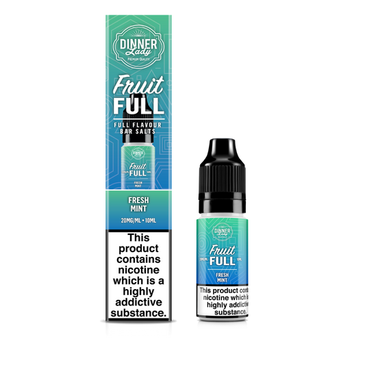 Dinner Lady | Fruit Full | Fresh Mint | Nic Salts | 10ml x 10