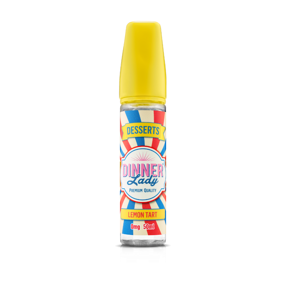 Dinner Lady | Lemon Tart | Shortfill | 50ml