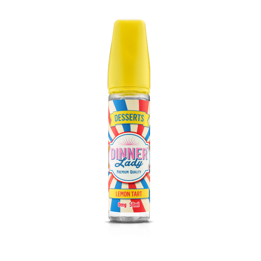 Dinner Lady | Lemon Tart | Shortfill | 50ml
