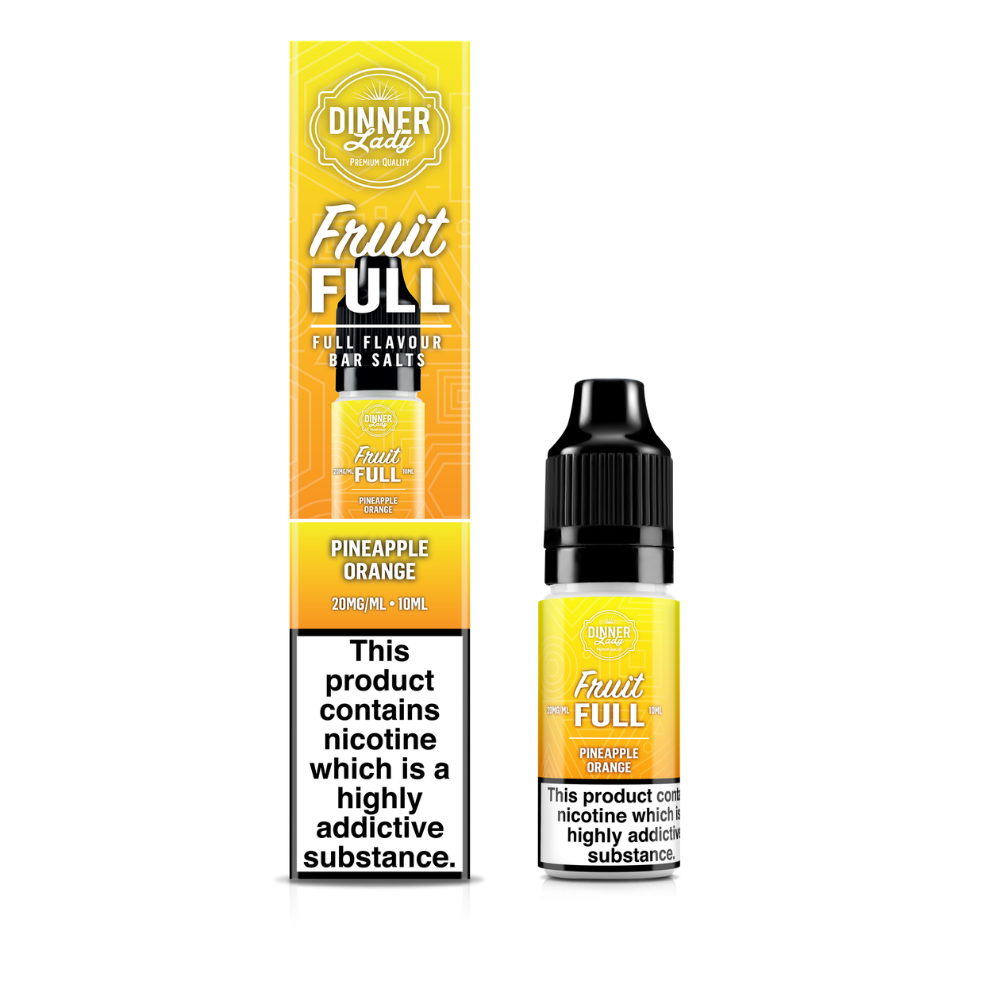 Dinner Lady | Fruit Full | Pineapple Orange | Nic Salts | 10ml x 10