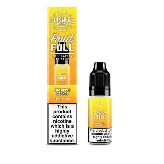 Dinner Lady | Fruit Full | Pineapple Orange | Nic Salts | 10ml x 10