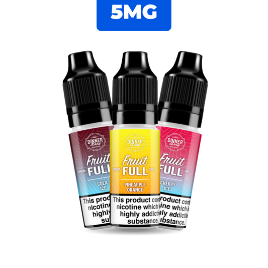 Dinner Lady | Fruit Full Salts | Bundle | 5mg | 45 + 45 Free