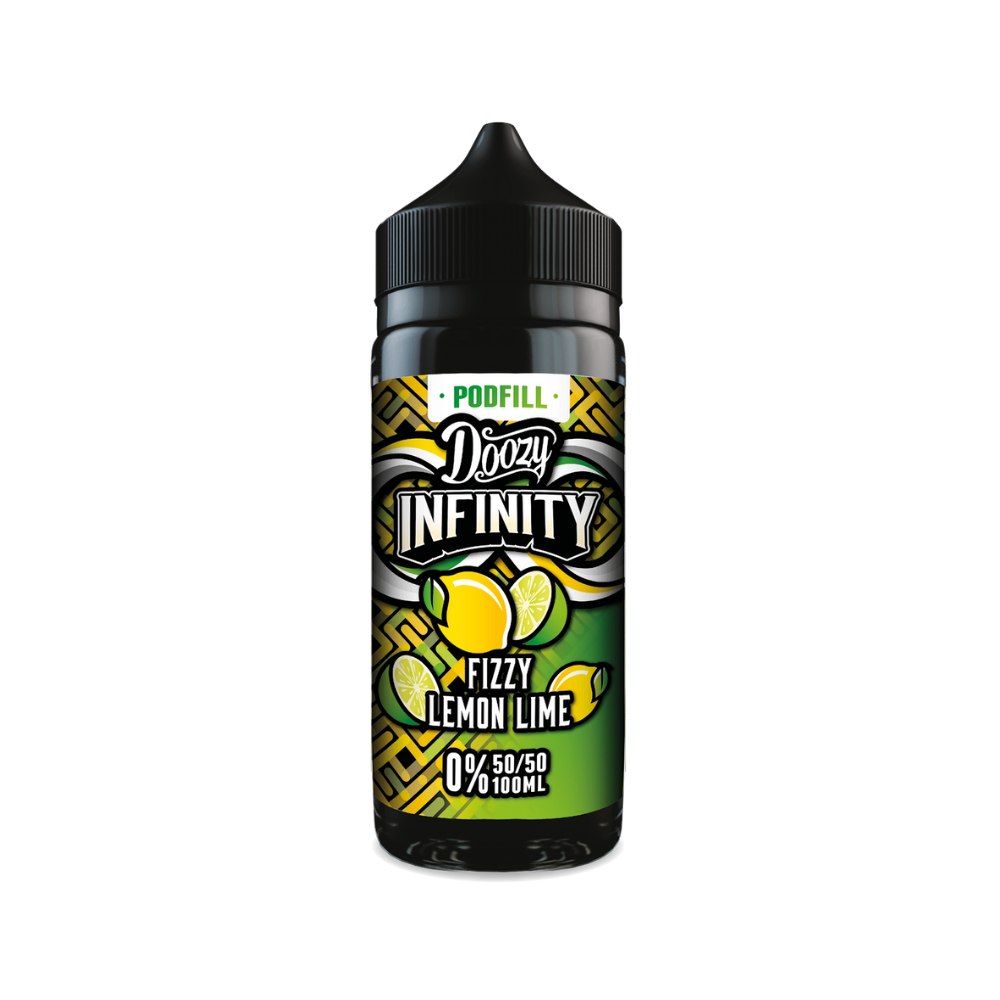 Doozy Vapes Infinity Fizzy Lemon Lime 100ml Shortfill 50/50
