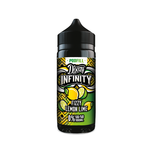 Doozy | Infinity | Fizzy Lemon Lime | Shortfill | 100ml | 50/50