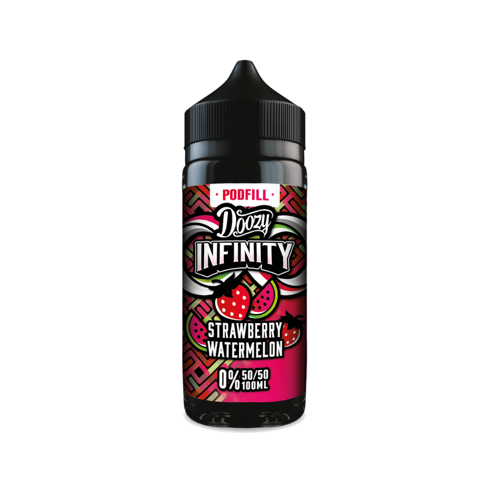 Doozy Vapes Infinity Strawberry Watermelon 100ml Shortfill 50/50