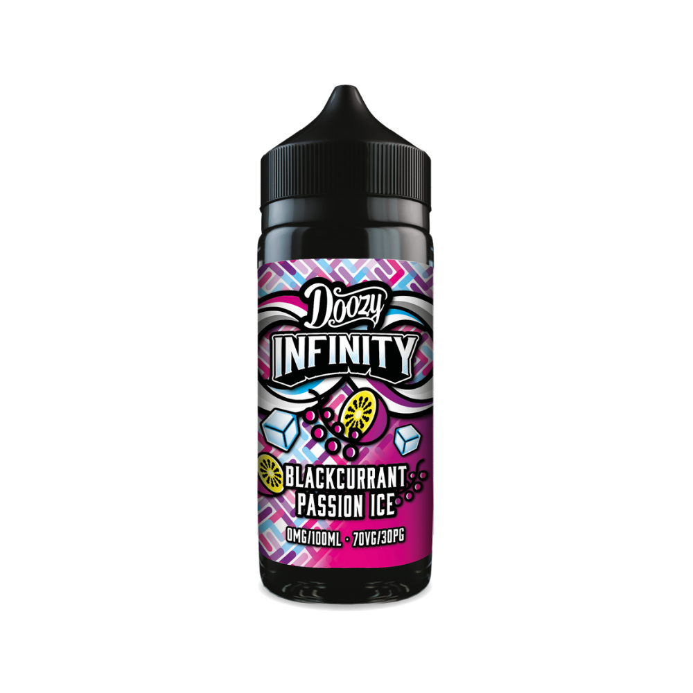 Doozy | Infinity | Blackcurrant Passion Ice | Shortfill | 100ml | 70/30